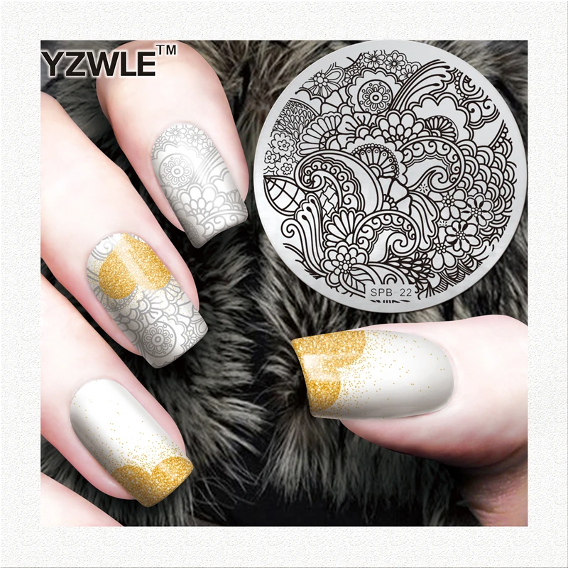 Flower Nail Art Stamping Template Image Plate Nail Stamping Plates Manicure Stencil Set
Flower Nail Art Stamping Template Image Plate Nail Stamping Plates Manicure Stencil Set