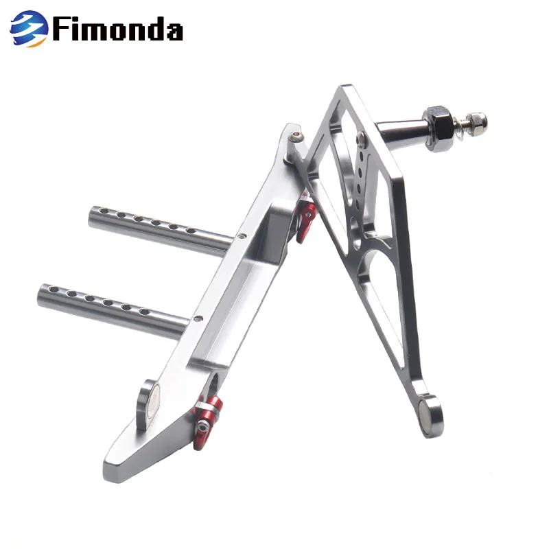 RC Metal Rear Bumper With Spare Tire Rack Winch Hook For 1/10 RC Crawler Car Axail SCX10 RC4WD D90 Aluminum Alloy Upgrade Parts
RC Metal Rear Bumper With Spare Tire Rack Winch Hook For 1/10 RC Crawler Car Axail SCX10 RC4WD D90 Aluminum Alloy Upgrade Parts