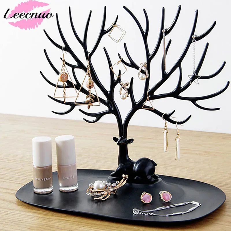 Leecnuo Little Deer Jewelry Holder for Necklace Ring Pendant Bracelet Display Stand Tray Tree Jewelry Storage Racks Organizer
Leecnuo Little Deer Jewelry Holder for Necklace Ring Pendant Bracelet Display Stand Tray Tree Jewelry Storage Racks Organizer