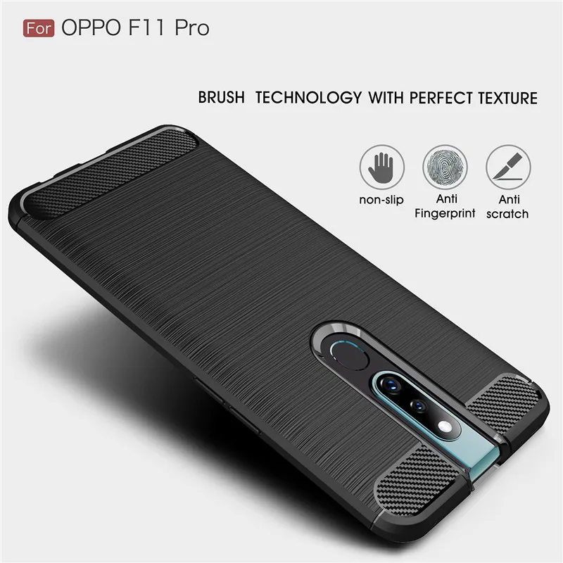 For OPPO F11 Pro Case Cover Luxury Soft Protect Case Slim Armor Carbon Fiber Back Cover For Oppo R19 Silicone Case Fundas Coque
For OPPO F11 Pro Case Cover Luxury Soft Protect Case Slim Armor Carbon Fiber Back Cover For Oppo R19 Silicone Case Fundas Coque