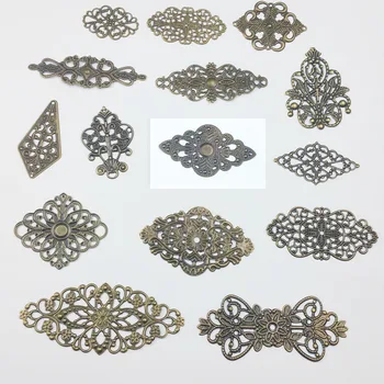 Filigree Wraps Metal Charms For Embellishment Scrapbook DIY Jewelry Metal Craft Wraps
Filigree Wraps Metal Charms For Embellishment Scrapbook DIY Jewelry Metal Craft Wraps