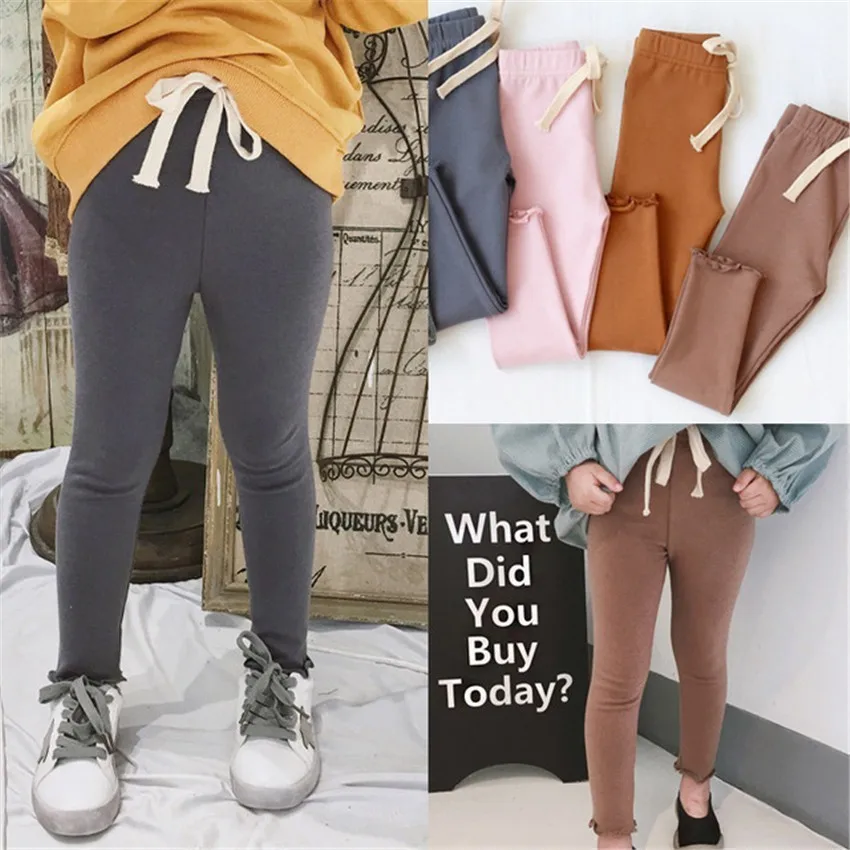 1 2 3 4 5 6 7 Y Girls Leggings Cotton Solid Color Drawstring Girl Pants Kids Spring Autumn Trousers Toddler Baby Skinny Pants
1 2 3 4 5 6 7 Y Girls Leggings Cotton Solid Color Drawstring Girl Pants Kids Spring Autumn Trousers Toddler Baby Skinny Pants