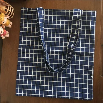 YILE Navy Blue Eco Cotton Linen Shopping Tote Shoulder Bag White Check Grid 17525
YILE Navy Blue Eco Cotton Linen Shopping Tote Shoulder Bag White Check Grid 17525