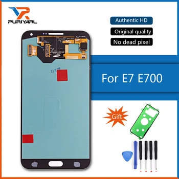 100% Super AMOLED LCD Screen For Samsung Galaxy E7 E700 E700F E7000 E7009 LCD Display Touch Screen Digitizer Parts Replacement
100% Super AMOLED LCD Screen For Samsung Galaxy E7 E700 E700F E7000 E7009 LCD Display Touch Screen Digitizer Parts Replacement