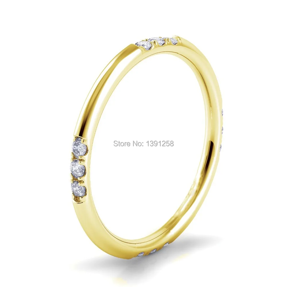 1.5mm Thin Round Shape 100% Solid Genuine 9ct 9k Yellow Gold 0.09ct Natural Diamond Wedding Ring Party Fine Jewelry Girl Women
1.5mm Thin Round Shape 100% Solid Genuine 9ct 9k Yellow Gold 0.09ct Natural Diamond Wedding Ring Party Fine Jewelry Girl Women