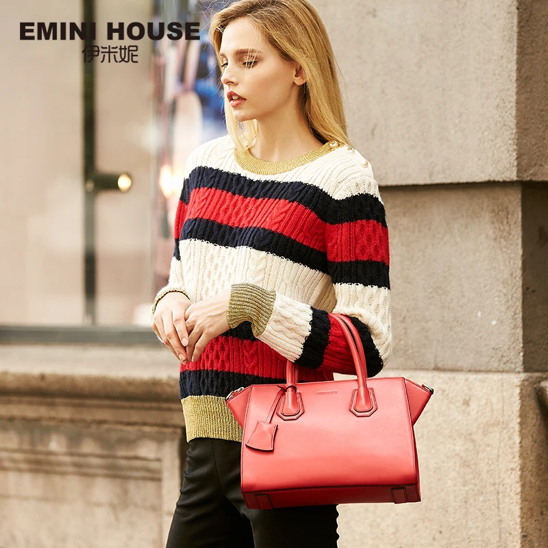 EMINI HOUSE Trapeze Bag Split Leather Luxury Handbags Women Bags Designer Crossbody Bags For Women High Capacity Shoulder Bag
EMINI HOUSE Trapeze Bag Split Leather Luxury Handbags Women Bags Designer Crossbody Bags For Women High Capacity Shoulder Bag