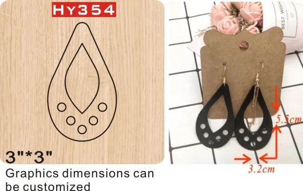Drop-shaped earrings cutting dies 2019 die cut & wooden dies Suitable for common die cutting machines on the marke
Drop-shaped earrings cutting dies 2019 die cut & wooden dies Suitable for common die cutting machines on the marke