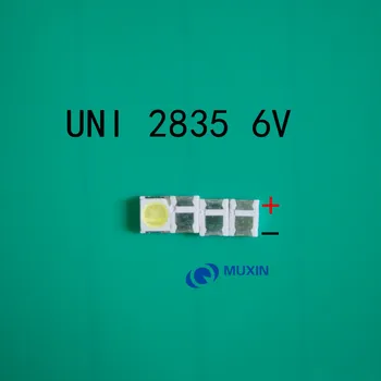 Original UNI LED 4000pcs 3528 2835 1210 Light Beads High Power 1W 6V Cool white For LED LCD TV Backlight Applicatio
Original UNI LED 4000pcs 3528 2835 1210 Light Beads High Power 1W 6V Cool white For LED LCD TV Backlight Applicatio