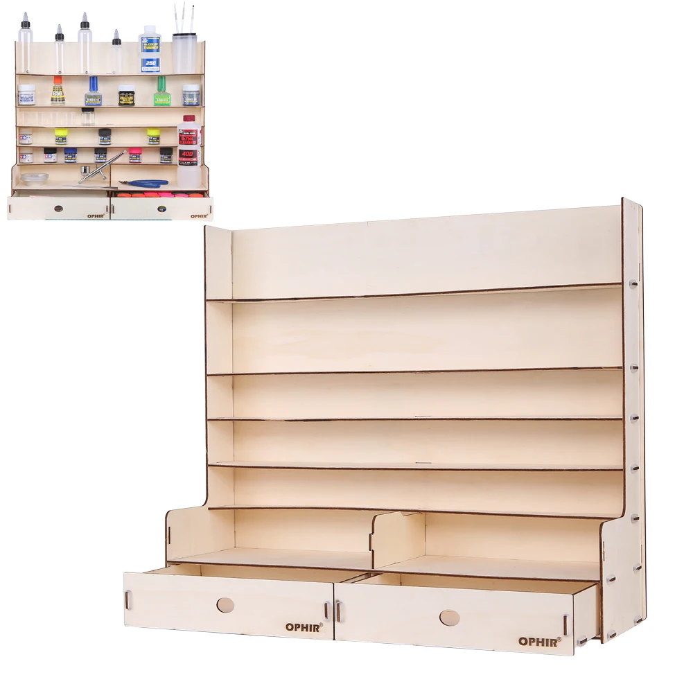 OPHIR Paint Rack Pigment Rack for Tattoo Ink Acrylic Paints Wood Paints Stand Holder Wood Bottle Rack Airbrush Holder MG044
OPHIR Paint Rack Pigment Rack for Tattoo Ink Acrylic Paints Wood Paints Stand Holder Wood Bottle Rack Airbrush Holder MG044