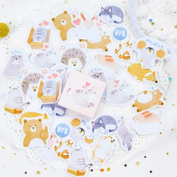 45Pc/Box Pet Animal Sticker Cute Sticker DIY Adhesive Paper Scrapbook Notebook Cartoon Animal Decoration Sticker Office Supplies
45Pc/Box Pet Animal Sticker Cute Sticker DIY Adhesive Paper Scrapbook Notebook Cartoon Animal Decoration Sticker Office Supplies