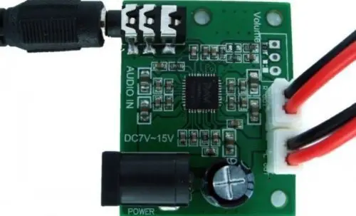 DC 12V 10W+10W PAM8610 Mini Class D Stereo Audio Amplifier Board with 3 Wires E
DC 12V 10W+10W PAM8610 Mini Class D Stereo Audio Amplifier Board with 3 Wires E