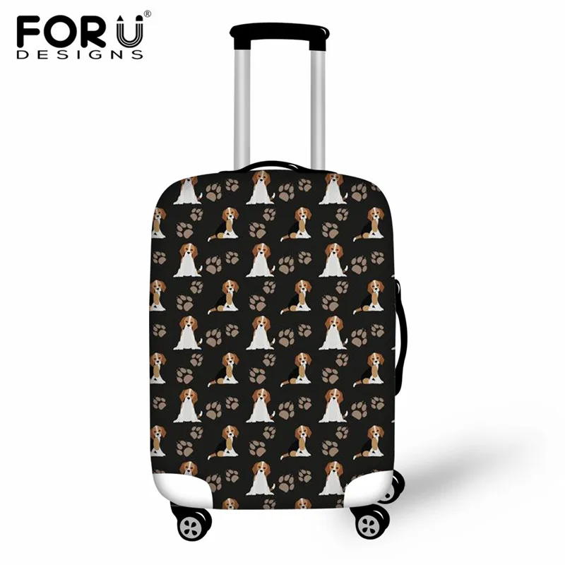 FORUDESIGNS/защитный чехол для багажа с животным узором из Бигле аксессуары