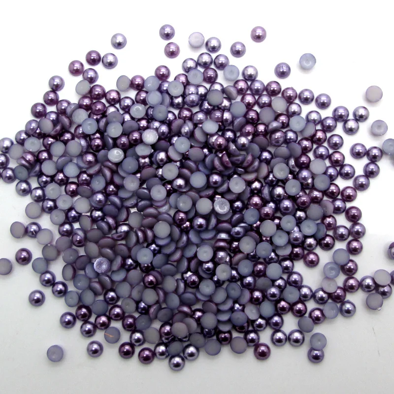 5000Pcs 3mm Dark Purple Half Roud Pearl Beads FlatBack Scrapbook Craft Cabochon Kawaii DIY Embellishments Accessories
5000Pcs 3mm Dark Purple Half Roud Pearl Beads FlatBack Scrapbook Craft Cabochon Kawaii DIY Embellishments Accessories