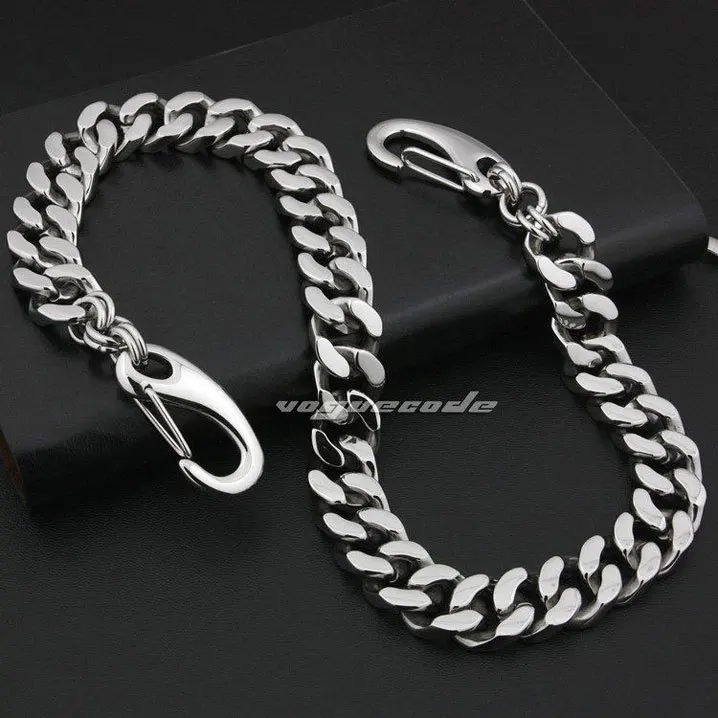 Huge Heavy Punk Rocker Fashion Waist Pendant Solid 316L Stainless Steel Cool Men's Biker Wallet Chain 5D006WC2 -- 14"~36"
Huge Heavy Punk Rocker Fashion Waist Pendant Solid 316L Stainless Steel Cool Men's Biker Wallet Chain 5D006WC2 -- 14"~36"