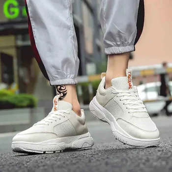 Spring New Fashion Men'S Shoes Breathable Handsome Lace-up Versatile Shoes Hard-Wearing & Anti-skid Men Casual Sports Shoes Male
Spring New Fashion Men'S Shoes Breathable Handsome Lace-up Versatile Shoes Hard-Wearing & Anti-skid Men Casual Sports Shoes Male