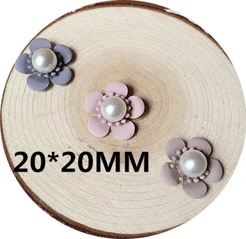 Wholesale 60PCs 20*20mm White Pearl Decorated Rubber Enamel Alloy Spring Flower Button Patch Sticker Craft Ornament Phone Decor
Wholesale 60PCs 20*20mm White Pearl Decorated Rubber Enamel Alloy Spring Flower Button Patch Sticker Craft Ornament Phone Decor