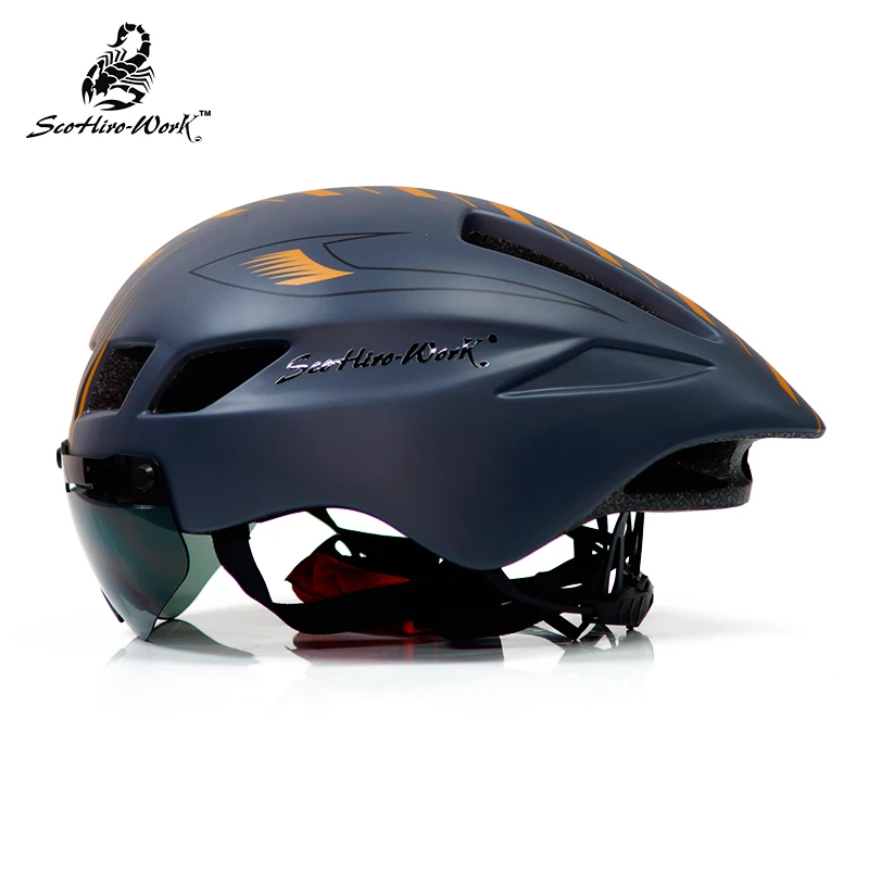 In-mold Bicycle helmet men road MTB mountain bike Triathlon TT cycling helmet lens goggles equipe work capacete da bicicleta
In-mold Bicycle helmet men road MTB mountain bike Triathlon TT cycling helmet lens goggles equipe work capacete da bicicleta