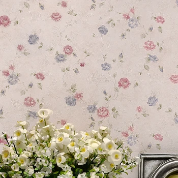 Korean romantic little floral bedroom wallpaper pastoral warm living room sofa background wall paper wedding room girl pink
Korean romantic little floral bedroom wallpaper pastoral warm living room sofa background wall paper wedding room girl pink