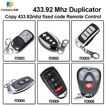 6 models to choice Garage Door/Gate Remote Control Replacement/Duplicator 433.92mhz Fixed code
6 models to choice Garage Door/Gate Remote Control Replacement/Duplicator 433.92mhz Fixed code