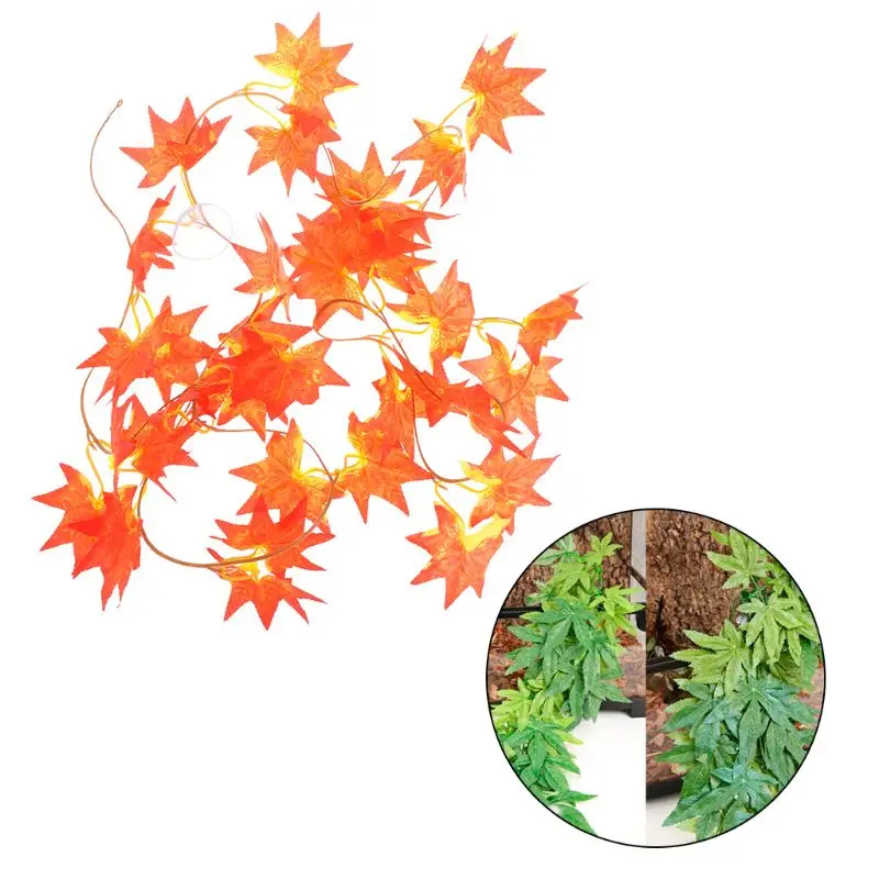 Artificial Scindapsus Vine For Reptile Terrarium Case Simulation Plants Leaf Leaves Ornaments With Suction Habitat Supplies C42
Artificial Scindapsus Vine For Reptile Terrarium Case Simulation Plants Leaf Leaves Ornaments With Suction Habitat Supplies C42