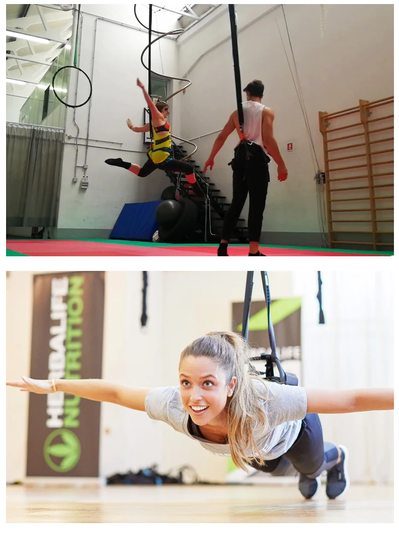 Gravity Yoga Bungee Dance Workout Trainer System Gym