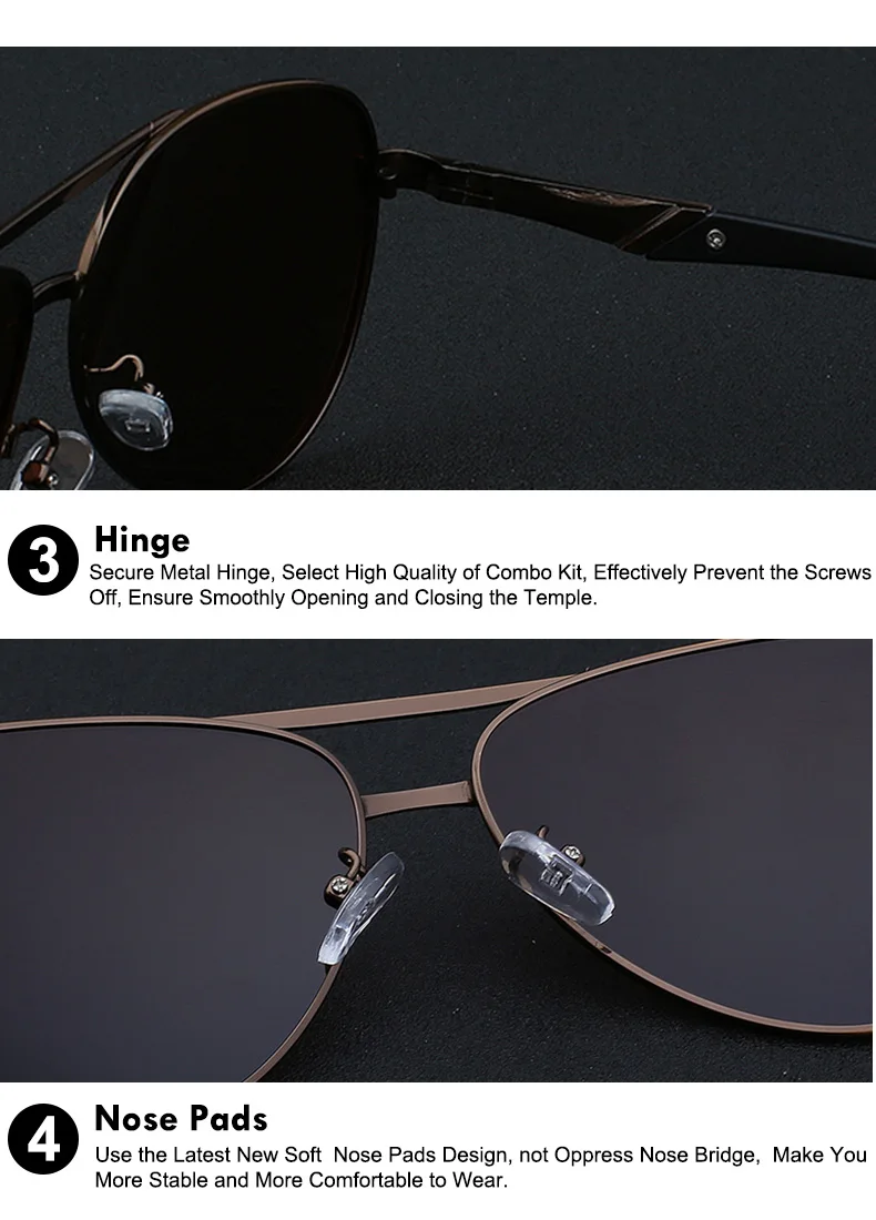 6 Colors Polarized Sunglasses Polaroid Goggle - Sun16*