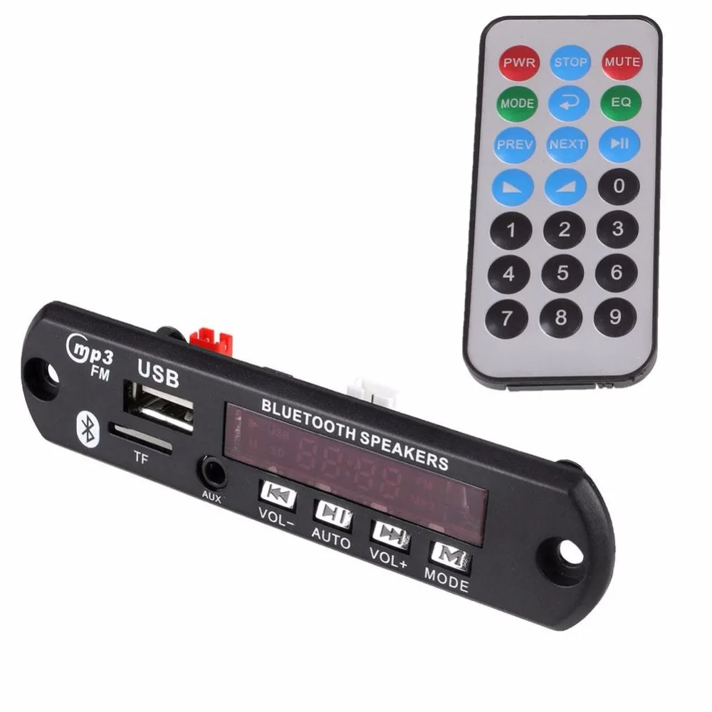 DC 12V Car Auto Digital USB AUX Bluetooth MP3 Music Decode Board FM Radio Audio HiFi Amplifier Remote
DC 12V Car Auto Digital USB AUX Bluetooth MP3 Music Decode Board FM Radio Audio HiFi Amplifier Remote