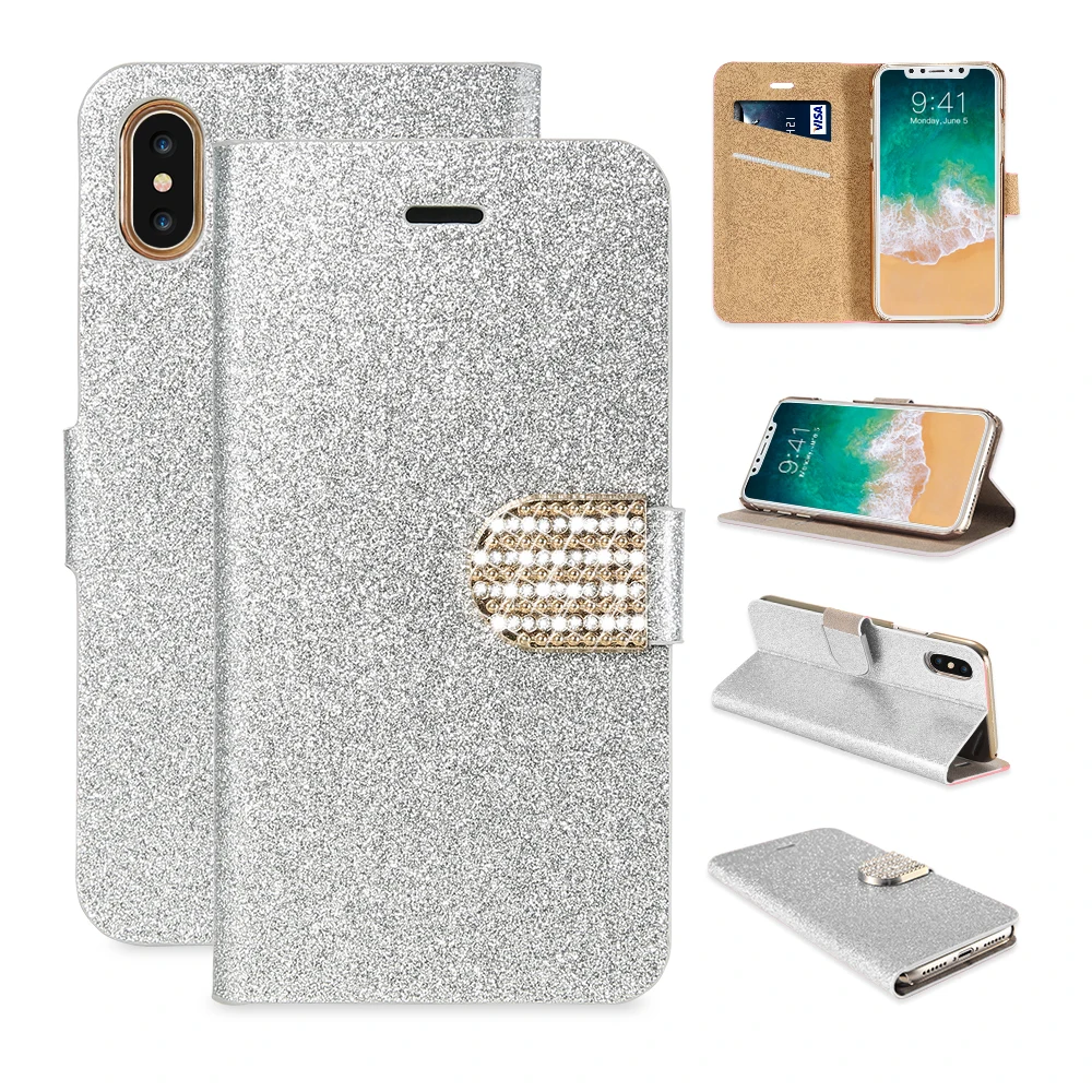 NORTHFIRE Glitter Wallet Case For iPhone 6 8 X 7 Flip Card Holder Case For iPhone 6 6S Plus 7 8 Plus 5 5S SE Leather Cover Coque
NORTHFIRE Glitter Wallet Case For iPhone 6 8 X 7 Flip Card Holder Case For iPhone 6 6S Plus 7 8 Plus 5 5S SE Leather Cover Coque