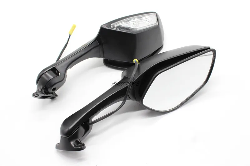 Black Motorcycle Mirror LED Turn Light Signals Motor Rear View Mirrors case for Kawasaki Ninja ZX10R ZX-10R 2011 2012 2013-2015
Black Motorcycle Mirror LED Turn Light Signals Motor Rear View Mirrors case for Kawasaki Ninja ZX10R ZX-10R 2011 2012 2013-2015