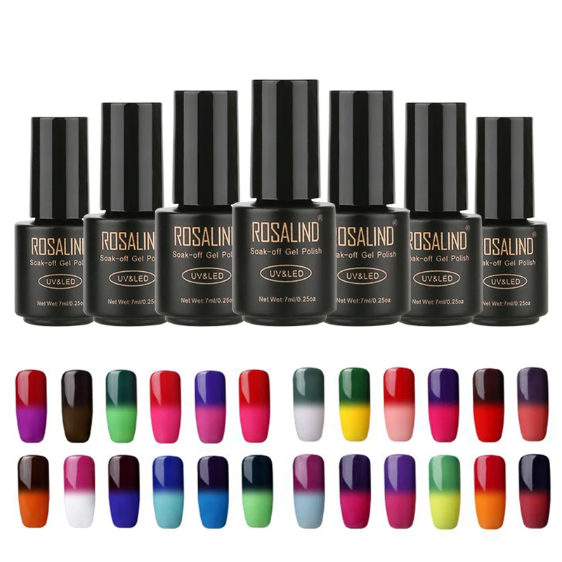 Top Quality Permanentes Led Gel Nail Polish Temperature Change Color Nail Art Lak Nails 7ml 30 Color Glaze Varnish UV Gel Polish
Top Quality Permanentes Led Gel Nail Polish Temperature Change Color Nail Art Lak Nails 7ml 30 Color Glaze Varnish UV Gel Polish