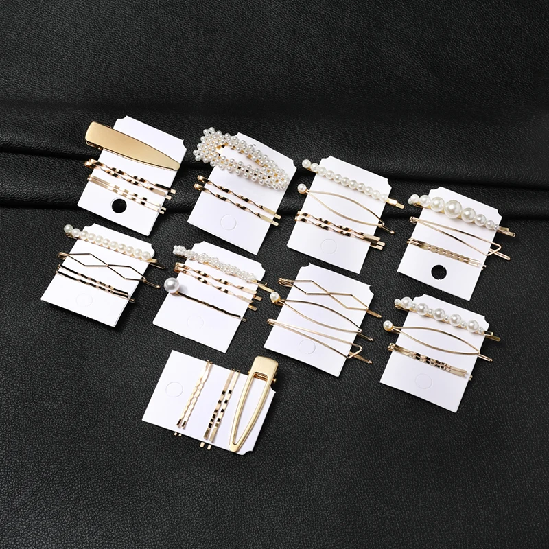 One Set Elegant Women Pearl Metal Hair Clip Flower Squined Hair Barrette Hairpin Headdress Girls Fashion Hair Accessories Beauty
One Set Elegant Women Pearl Metal Hair Clip Flower Squined Hair Barrette Hairpin Headdress Girls Fashion Hair Accessories Beauty