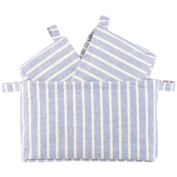 Neoviva Cotton Open Storage Organizer for Home and Office Set of 3 In Different Sizes Easy Clean Moving Striped Waterproof Bins
Neoviva Cotton Open Storage Organizer for Home and Office Set of 3 In Different Sizes Easy Clean Moving Striped Waterproof Bins