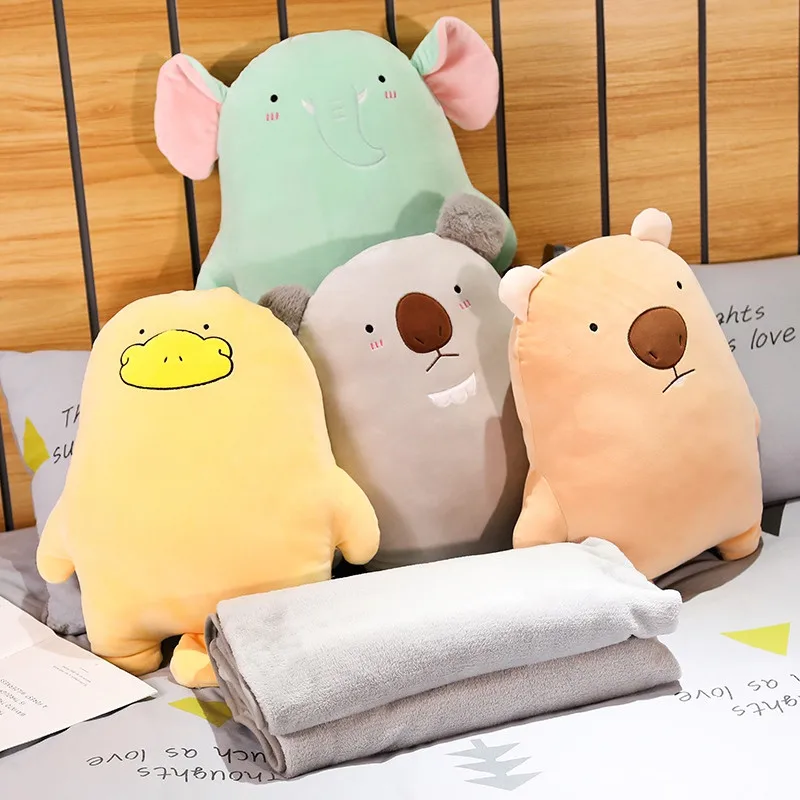 Forest Animals Plush Toy Soft Stuffed Koala Platypus Bear Reading Pillow Blanket for Birthday Gifts Cushion Gift For Children
Forest Animals Plush Toy Soft Stuffed Koala Platypus Bear Reading Pillow Blanket for Birthday Gifts Cushion Gift For Children