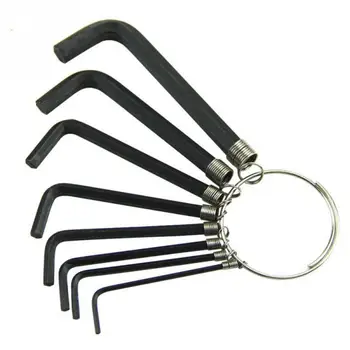 8Pcs Wrenches Universal Hexagon Hex End Allen Key Wrench Bike Bicycle Repair Set Kit Tool #04
8Pcs Wrenches Universal Hexagon Hex End Allen Key Wrench Bike Bicycle Repair Set Kit Tool #04