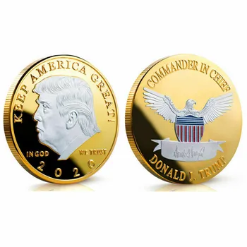 2020 President Donald Trump Silver Gold Plated EAGLE Commemorative Coin Bronze Collection Europe
2020 President Donald Trump Silver Gold Plated EAGLE Commemorative Coin Bronze Collection Europe