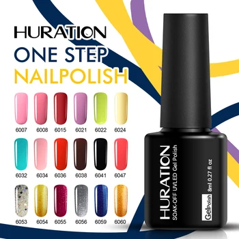 Huraiton 1Pcs One Step Soak Off 8ml Nail Gel Polish 3 In 1 UV LED Varnishes Nail Art No Wipe Top Coat for Manicure Gel Lacquer
Huraiton 1Pcs One Step Soak Off 8ml Nail Gel Polish 3 In 1 UV LED Varnishes Nail Art No Wipe Top Coat for Manicure Gel Lacquer