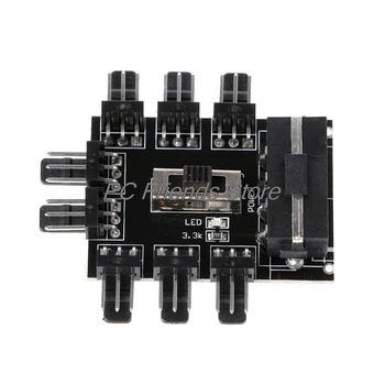 PC IDE Molex 1 To 8 Way Splitter Cooling Fan Hub 3-Pin 12V Power Socket PCB Adapter-PC Friend
PC IDE Molex 1 To 8 Way Splitter Cooling Fan Hub 3-Pin 12V Power Socket PCB Adapter-PC Friend