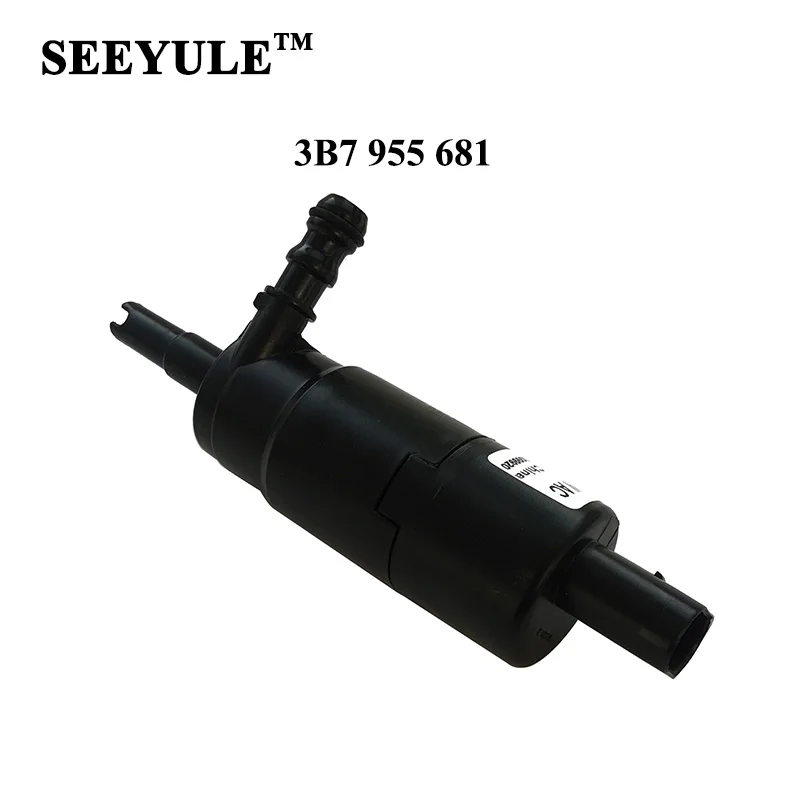 1pc SEEYULE 3B7 955 681 Car Headlight Cleaning Water Pump Motor 3B0 955 681A for VW Passat Golf Bora Audi A4 A6 S6 Skoda Octavia
1pc SEEYULE 3B7 955 681 Car Headlight Cleaning Water Pump Motor 3B0 955 681A for VW Passat Golf Bora Audi A4 A6 S6 Skoda Octavia