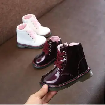 Autumn Winter Top Selling Boys Martin Boots New Fashion Brand Kids Leather Shoes Girls Zipper Soft Casual Boots
Autumn Winter Top Selling Boys Martin Boots New Fashion Brand Kids Leather Shoes Girls Zipper Soft Casual Boots