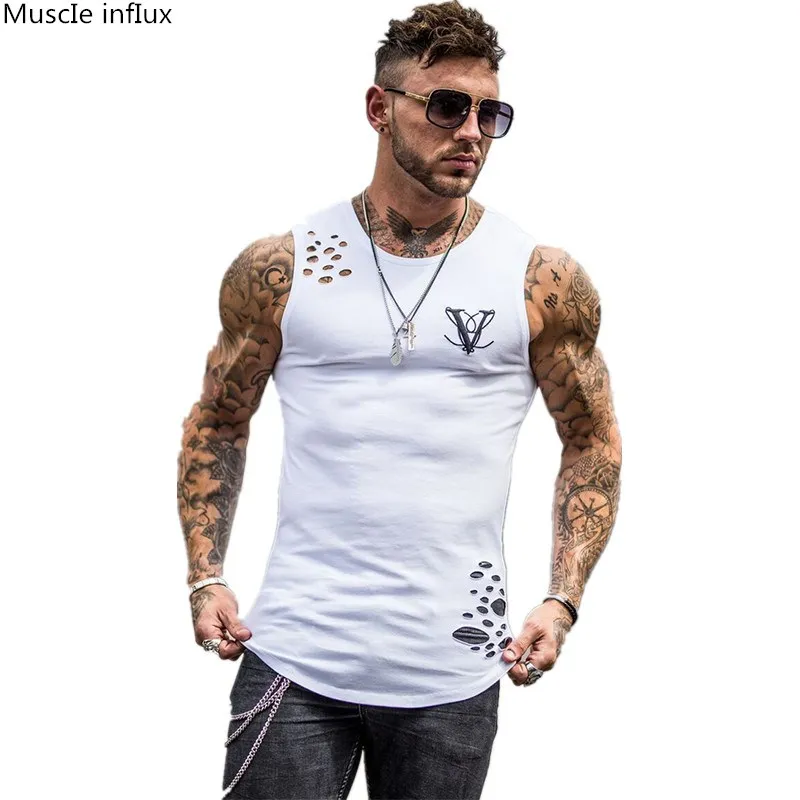 new Men's Quick Dry Tank Tops Running Vest Fitness Sleeveless Undershirts Male Gym Tank Top Men Sport training Hole Vest
new Men's Quick Dry Tank Tops Running Vest Fitness Sleeveless Undershirts Male Gym Tank Top Men Sport training Hole Vest