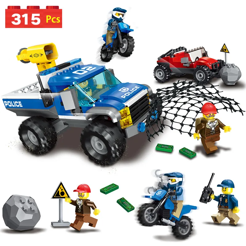 315pcs City Police Series Vehicle Compatible Legoingly 60172 Building Block Mountain Pursuit SUV Car Toy For children Gift Boy
315pcs City Police Series Vehicle Compatible Legoingly 60172 Building Block Mountain Pursuit SUV Car Toy For children Gift Boy