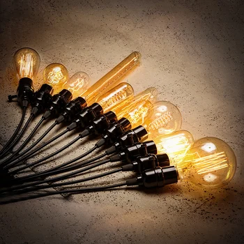 Retro Edison Bulb E27 40W ST64 G80 G95 T45 Filament Incandescent Ampoule Bulb Edison Vintage Lamps Chandelier Pendant Lights
Retro Edison Bulb E27 40W ST64 G80 G95 T45 Filament Incandescent Ampoule Bulb Edison Vintage Lamps Chandelier Pendant Lights
