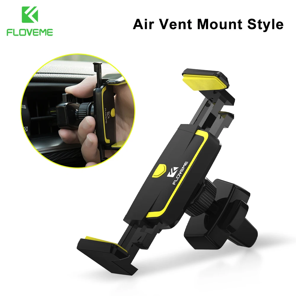FLOVEME Automatic Lock Car Phone Holder For iPhone 6 6S 5 5S SE 7 Samsung S8 S7 S6 Phone Stand 360 Degree Rotate Cradle Support
FLOVEME Automatic Lock Car Phone Holder For iPhone 6 6S 5 5S SE 7 Samsung S8 S7 S6 Phone Stand 360 Degree Rotate Cradle Support