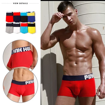 New 2019 Men Underpant Knickers Sexy Underwear Breathable Pants Cotton Shorts Underpants Boxers Fashion Solid Multi-color Shorts
New 2019 Men Underpant Knickers Sexy Underwear Breathable Pants Cotton Shorts Underpants Boxers Fashion Solid Multi-color Shorts