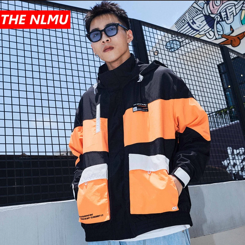 Hip Hop Mens Hooded Windbreaker Jackets Autumn 2019 Casual Vintage Color Block Loose Track Hoodie Jacket Coats Streetwear WG389
Hip Hop Mens Hooded Windbreaker Jackets Autumn 2019 Casual Vintage Color Block Loose Track Hoodie Jacket Coats Streetwear WG389