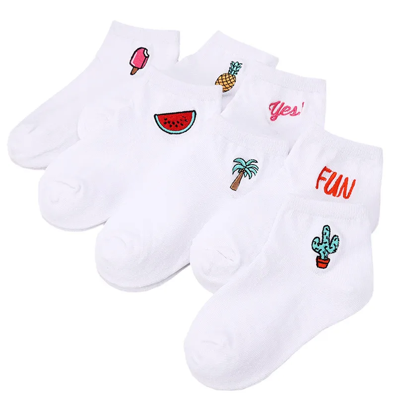7 Pairs/Lot Girls Boys Socks Cute Cartoon Pattern Kids Socks Cotton Embroider For Baby Boy Girl 7 Kinds Style Suitable For 3-12T
7 Pairs/Lot Girls Boys Socks Cute Cartoon Pattern Kids Socks Cotton Embroider For Baby Boy Girl 7 Kinds Style Suitable For 3-12T