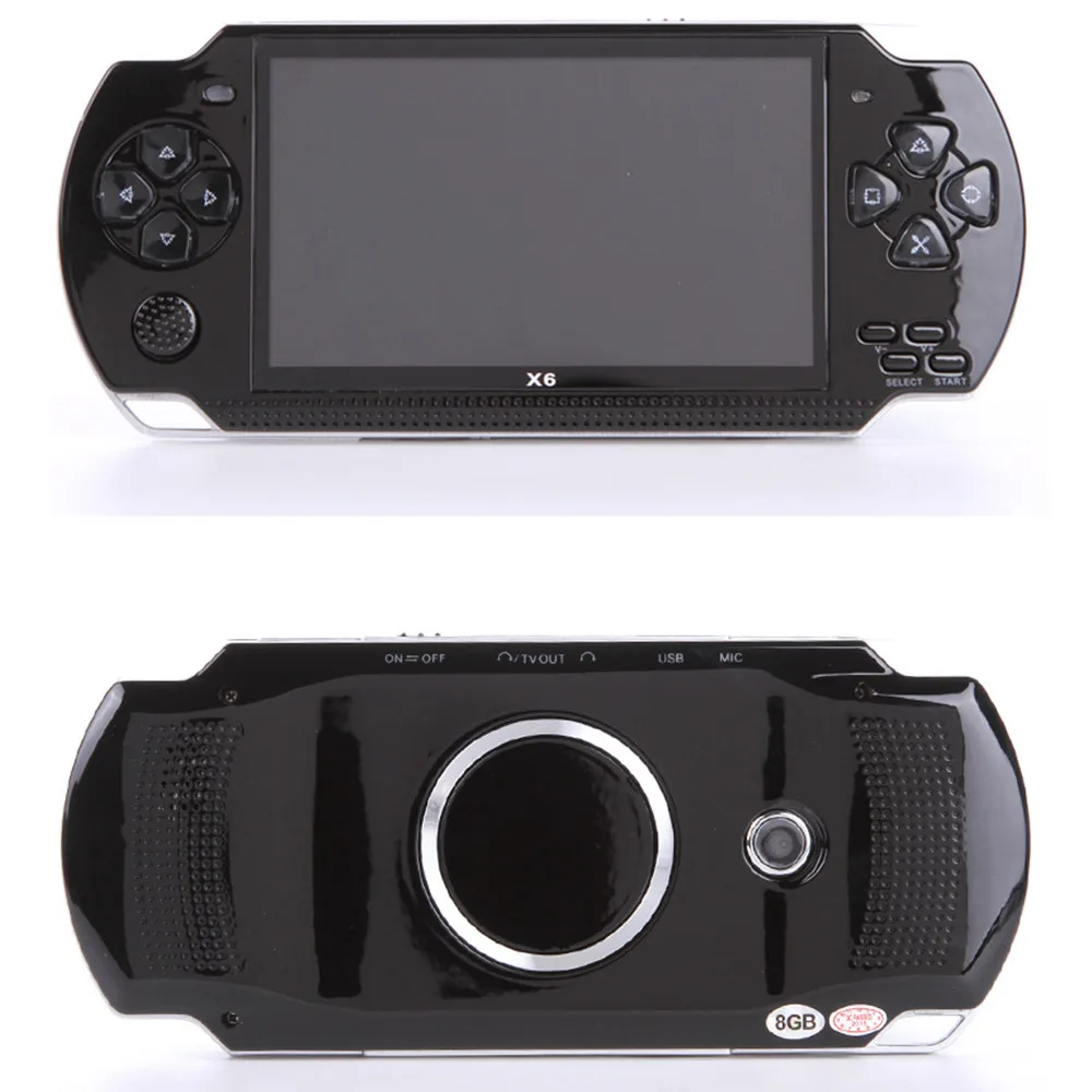 X6 Portable Gaming Machine 8GB 4.3-inch Mp4 Player Video Free Game Childhood Nostalgia Classic Handheld Game Console
X6 Portable Gaming Machine 8GB 4.3-inch Mp4 Player Video Free Game Childhood Nostalgia Classic Handheld Game Console