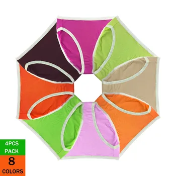 4Pcs/lot high cut cotton women's high waist underwear panties ladies sexy full-coverage hipster briefs comfy underpants 
4Pcs/lot high cut cotton women's high waist underwear panties ladies sexy full-coverage hipster briefs comfy underpants