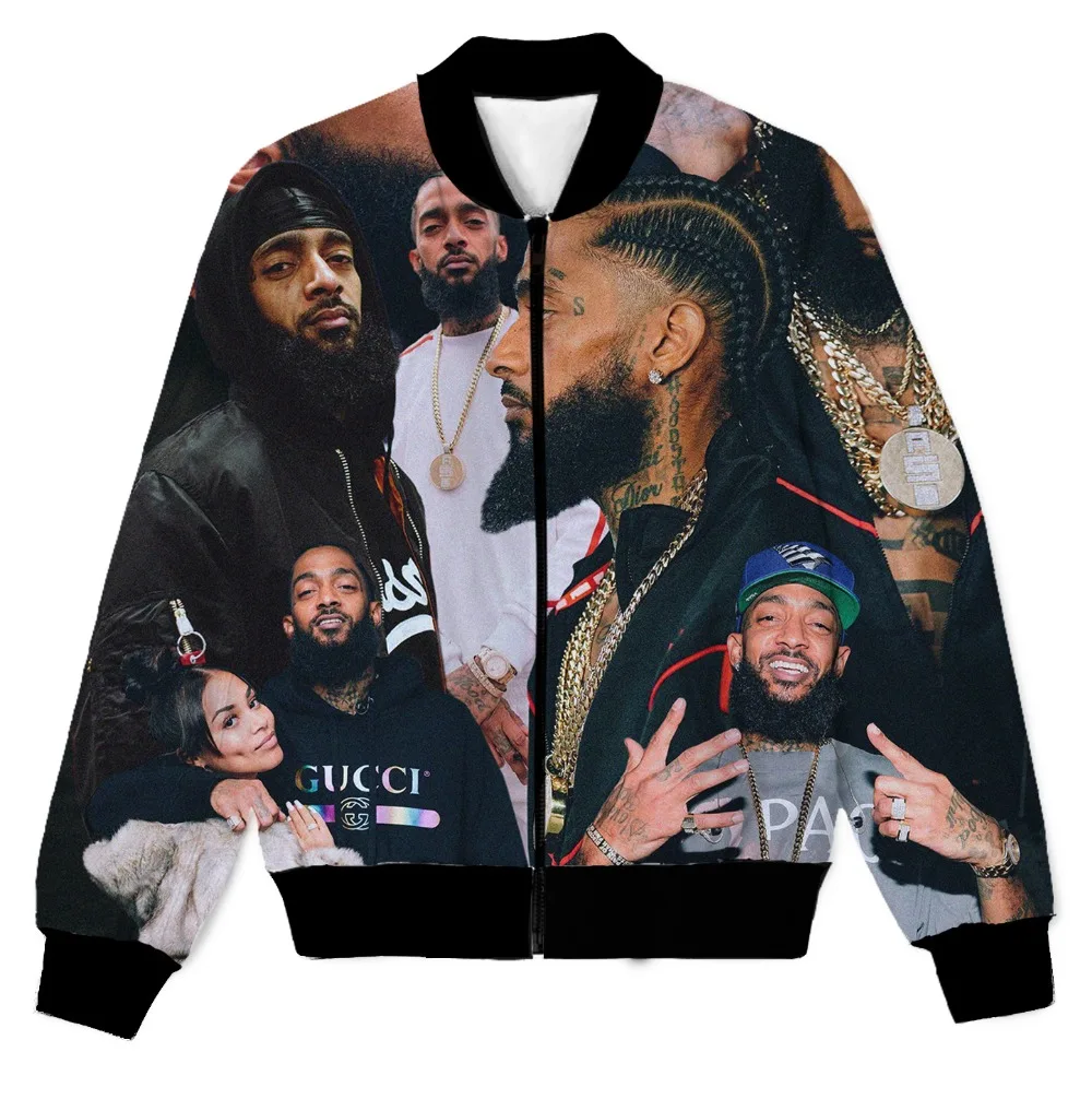 REAL American SIZE In Our Memories Nipsey Hussle 3D Sublimation print Zipper Up Jacket plus size 4XL 5XL 6XL
REAL American SIZE In Our Memories Nipsey Hussle 3D Sublimation print Zipper Up Jacket plus size 4XL 5XL 6XL