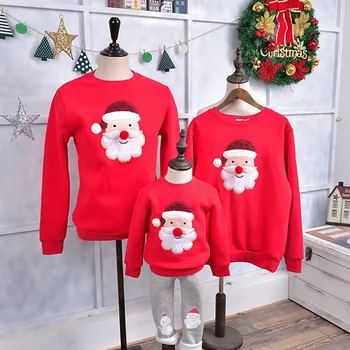 Family Clothes 2020 Winter Sweater Christmas Santa Claus Children Clothing Kid shirt Polar Fleece Warm Family Matching Outfits
Family Clothes 2020 Winter Sweater Christmas Santa Claus Children Clothing Kid shirt Polar Fleece Warm Family Matching Outfits